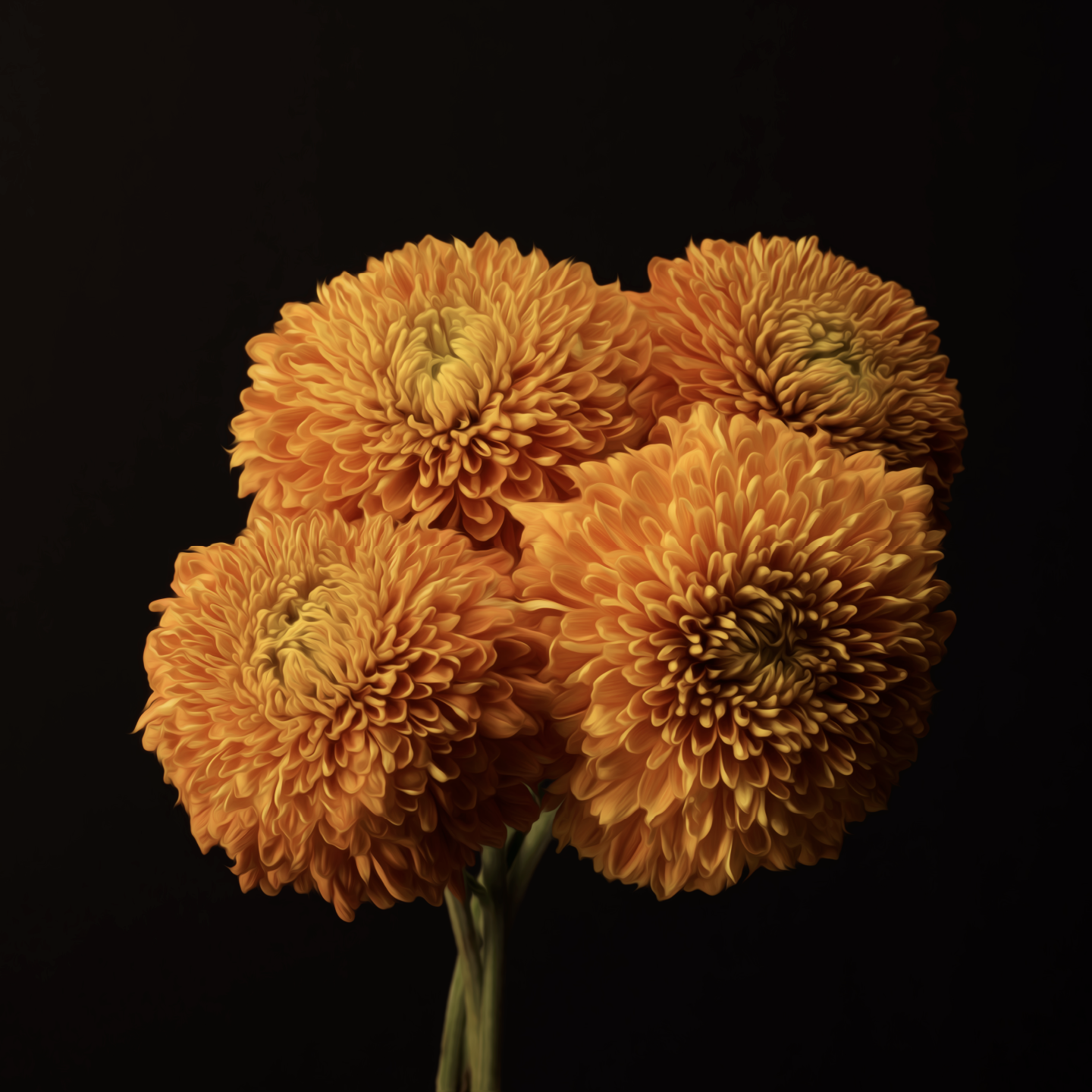 Fresh Bouquet: A Florist's Cool Morning