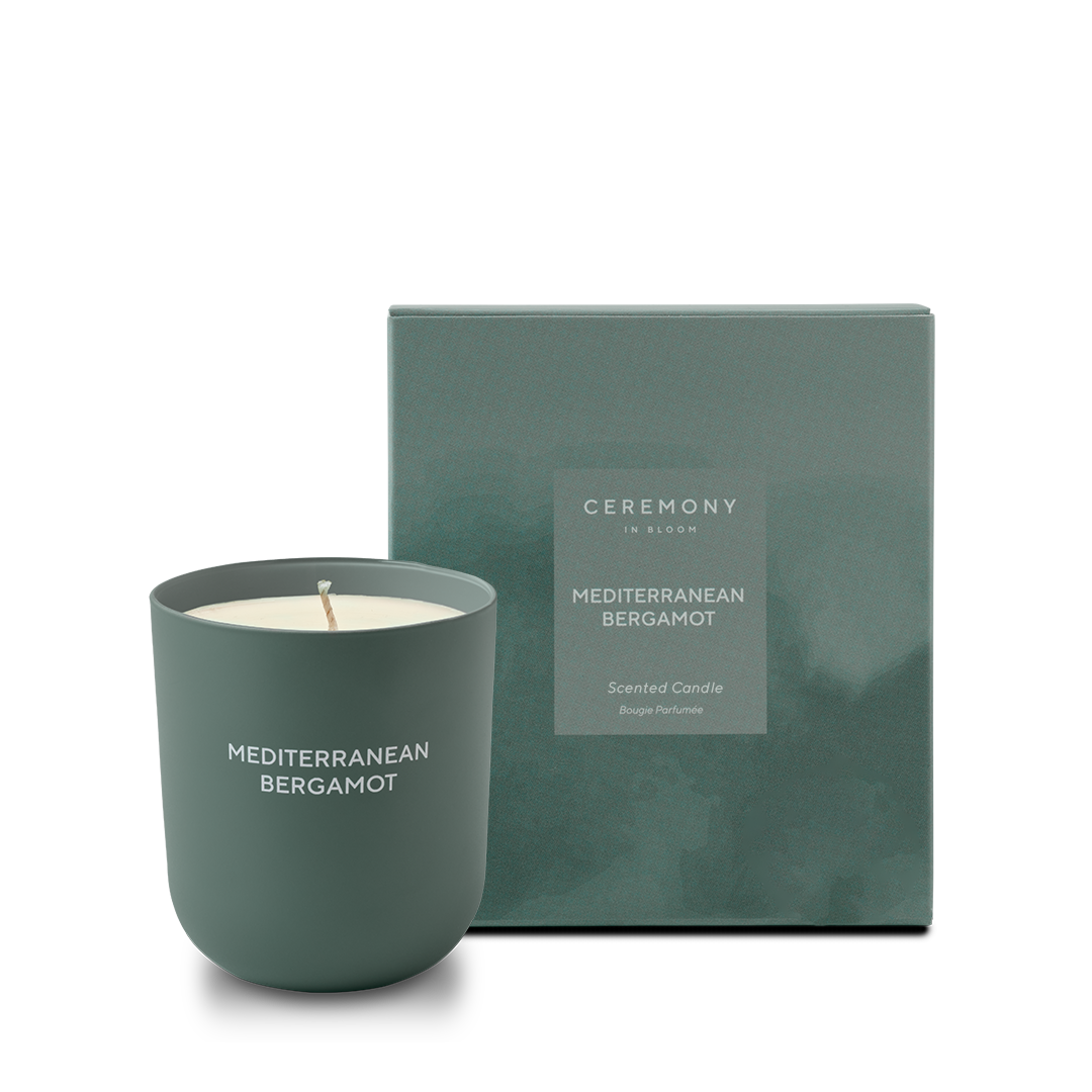 Mediterranean Bergamot Scented Candle 300g