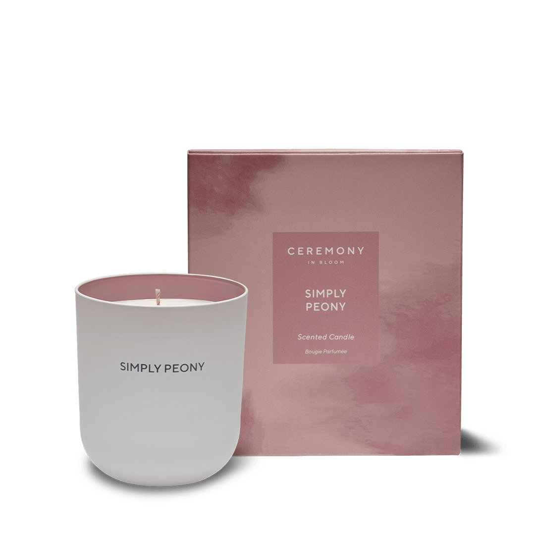 Simply Peony Scented Candle 300g